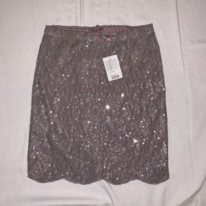 LAST PRICE❣️NWT Anthropologie sequin skirt